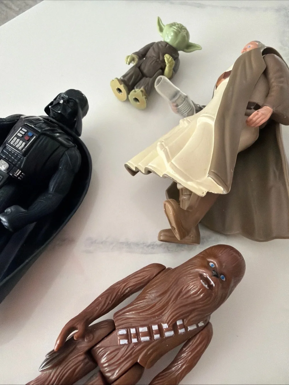 Star Wars Action Figures - Black, Brown, Green, Tan